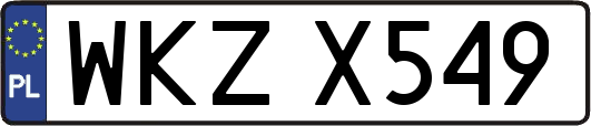 WKZX549