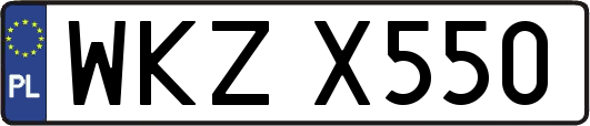 WKZX550