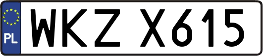 WKZX615