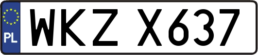 WKZX637