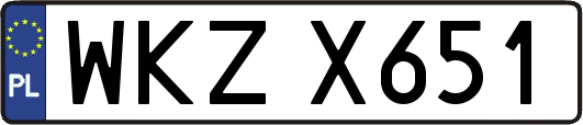 WKZX651