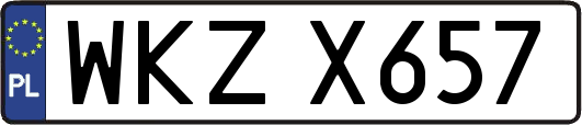 WKZX657