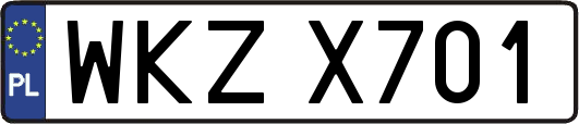 WKZX701