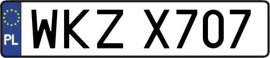 WKZX707