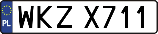 WKZX711
