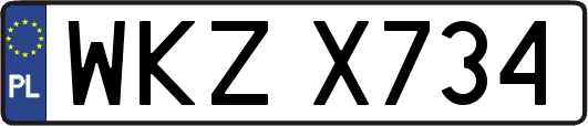 WKZX734