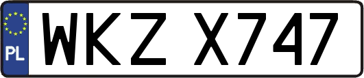 WKZX747