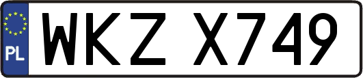 WKZX749
