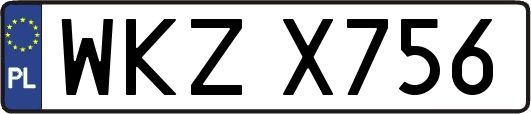 WKZX756