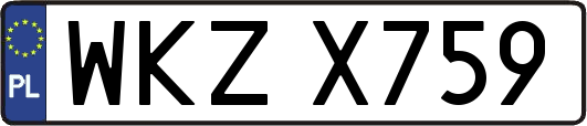 WKZX759