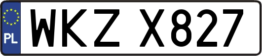WKZX827