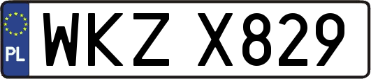 WKZX829