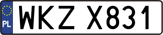 WKZX831