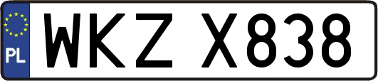 WKZX838