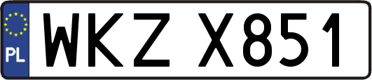 WKZX851