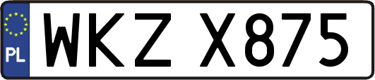 WKZX875
