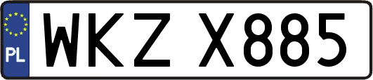 WKZX885