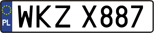 WKZX887