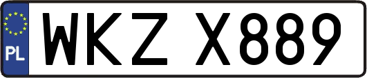 WKZX889