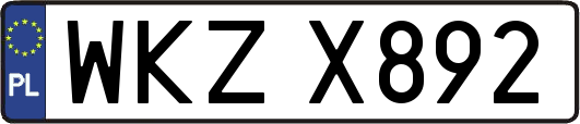 WKZX892