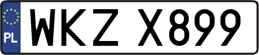WKZX899