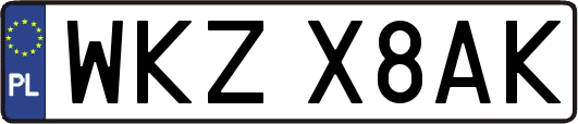 WKZX8AK