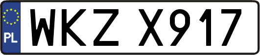 WKZX917