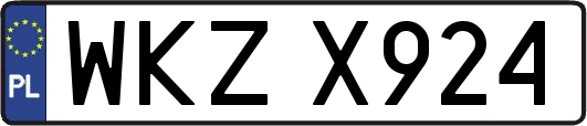 WKZX924