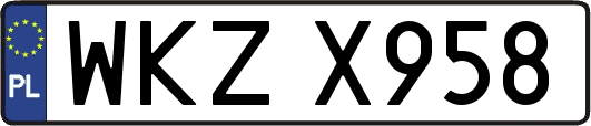 WKZX958