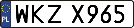 WKZX965