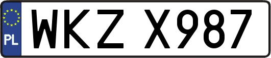 WKZX987