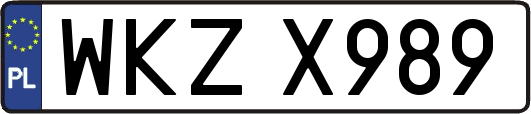 WKZX989