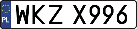 WKZX996