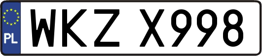 WKZX998