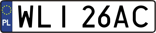 WLI26AC