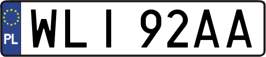 WLI92AA