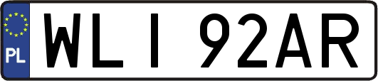 WLI92AR