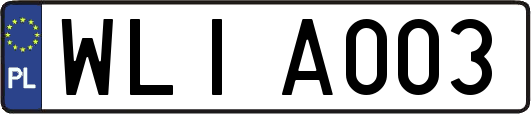 WLIA003