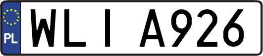WLIA926
