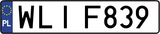 WLIF839