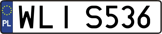 WLIS536