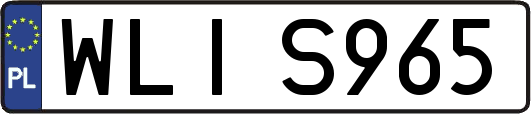 WLIS965
