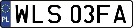 WLS03FA