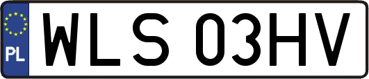 WLS03HV