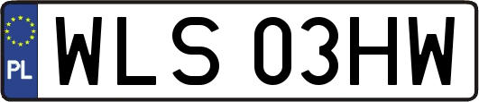 WLS03HW