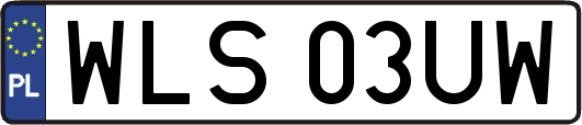 WLS03UW