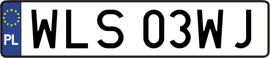 WLS03WJ