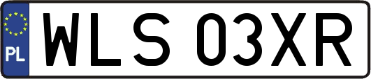 WLS03XR