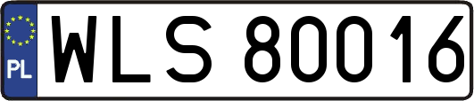 WLS80016