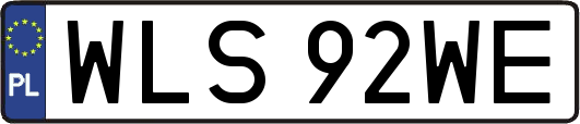 WLS92WE